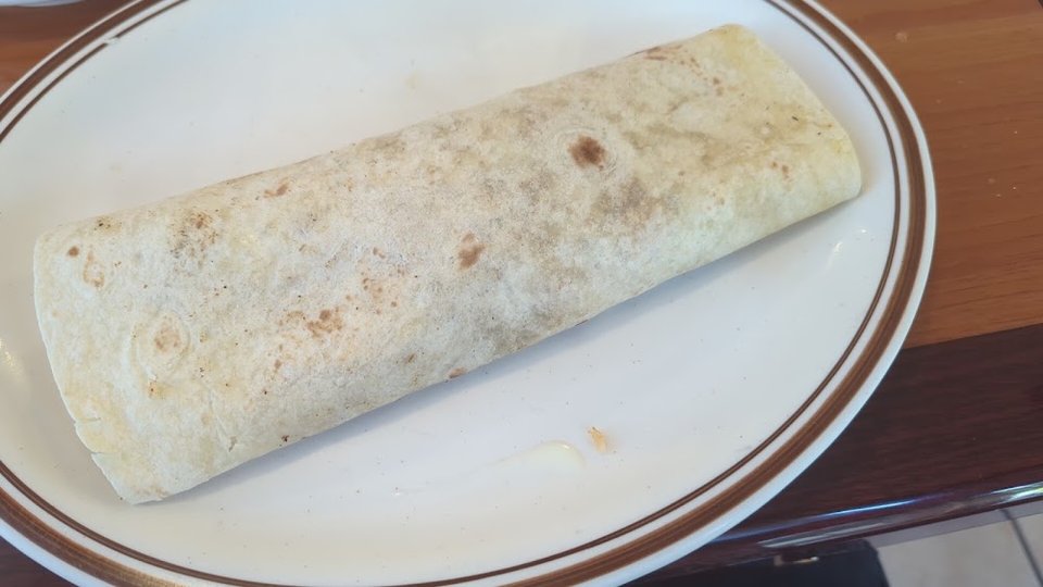 Shredded Chicken Burrito